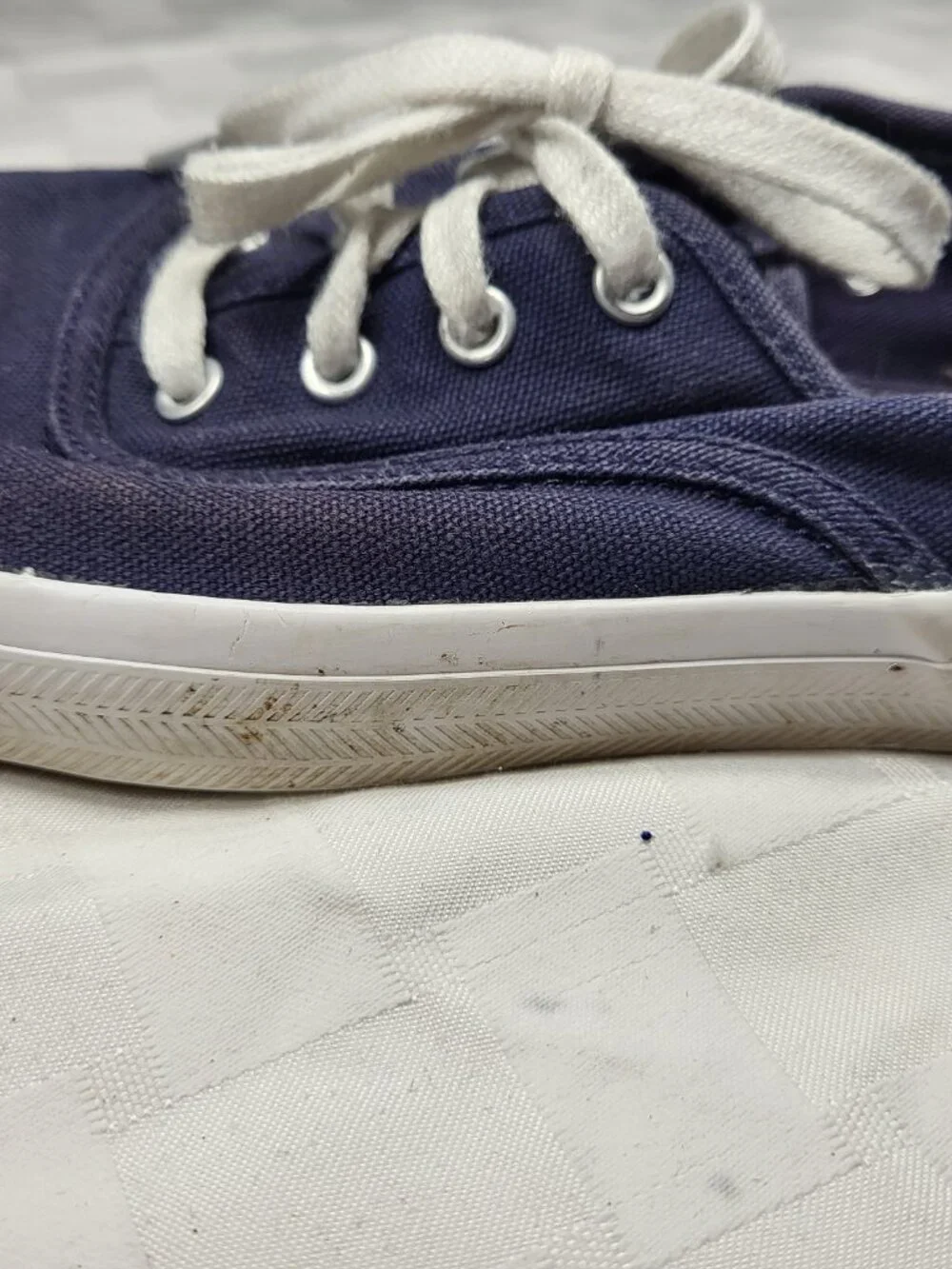KEDS Boater Denim Women's Sneakers - Size 8 - Picture 7 of 10